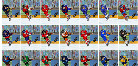 Wer liebt sie nicht, die Rauferei und den Puck? Eishockey, das s...