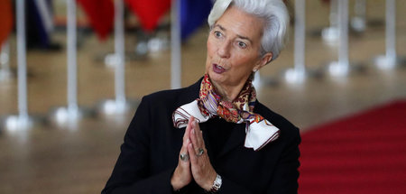 Die Hoffnung stirbt zuletzt: EZB-Chefin Christine Lagarde hofft ...