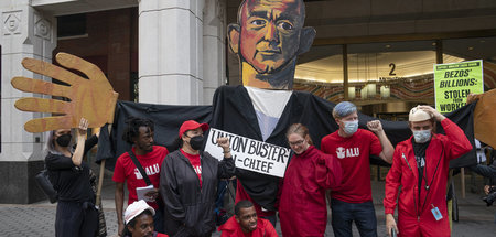 Feindbild Gewerkschaft: Das Amazon-Management arbeitete eine Str...