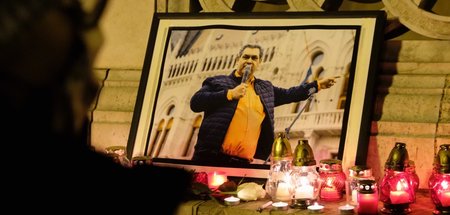 In Erinnerung an Jenö Setet: Trauernde versammeln sich am 25. Ja...