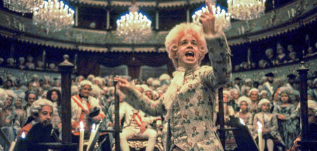 Tom Hulce als Mozart in »Amadeus«
