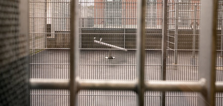 Blick in Hessens Abschiebeknast in Darmstadt (29.1.2021)