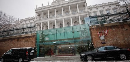 Im Palais Coburg wurde weiter über die Zukunft des Atomabkommens...