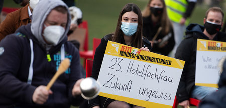 Viele Beschäftigte in Gastronomie- und Hotelbranche waren von Ku...