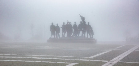 Antifaschistisches Mahnmal für die Buchenwald-Gefangenen von Fri...