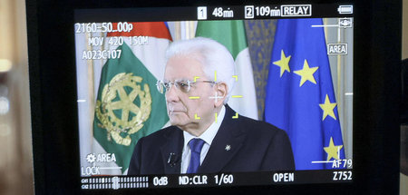Wollte in Rente, doch muss wieder ran: Italiens 80jähriger Präsi...