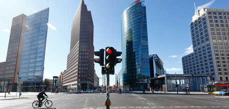 Verhunzt: Der Potsdamer Platz in Berlin-Mitte