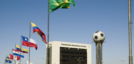 Asunción City, Ort der Austragung der 13. Conmebol Copa América ...