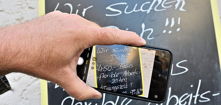 Die Verdienstgrenze bei Minijobs soll von 450 auf 520 Euro im Mo...