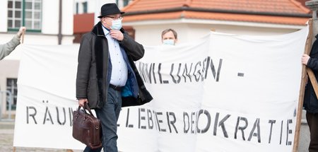 Zurück in den Richterstuhl? Jens Maier (AfD) möchte zurück in de...