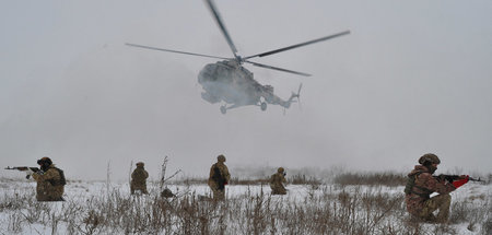 »Verteidigung«: Seit Donnerstag trainiert das ukrainische Militä...