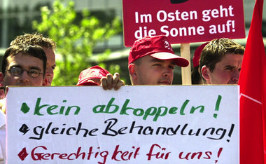Der Metallerstreik im Osten, Frühjahr 2003: Gescheitert an der S...