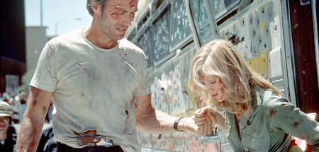 Shockley (Clint Eastwood) und Mally (Sondra Locke) auf gemeinsam...