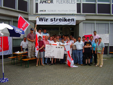 Protestaktion in Hochheim Protestaktion in Hochheim