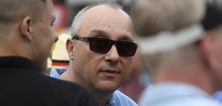 Darf auf eine üppige Pension hoffen: AfD-Politiker Jens Maier be...