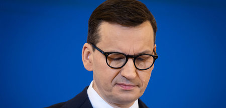 Für Polens Premier Morawiecki geht es um viel Geld: insgesamt 17...