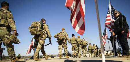 Deeskalation sieht anders aus: US-Soldaten, die in Osteuropa sta... Deeskalation sieht anders aus: US-Soldaten, die in Osteuropa sta...