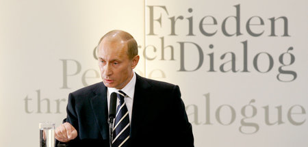 Gute Absichten werden bestraft: Russlands Präsident Wladimir Put...