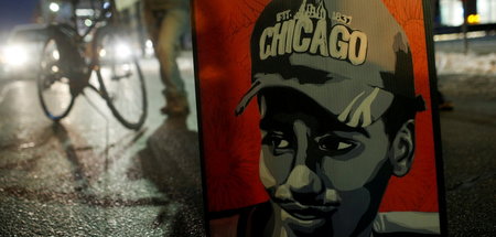 Gedenken an Daunte Wright in Minneapolis (8.12.2021)