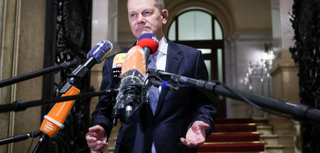 Kann sich an nichts mehr erinnern: Scholz nach einer Befragung d...
