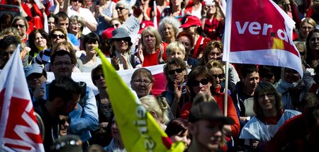 Bereits 2015 hatte Verdi zu Streiks aufgerufen und damit einige ...