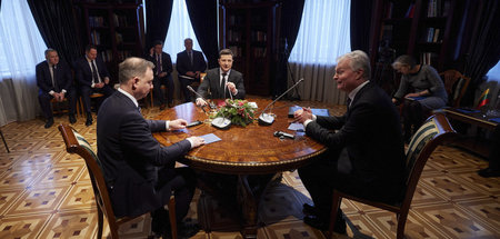 Treffen sich wieder anlässlich der Ukrainekrise: Wolodymyr Selen