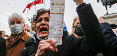 Genug ist genug: Proteste gegen die hohen Energiepreise am 9. Fe...