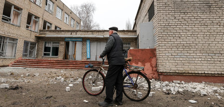 Acht Jahre Zerstörung: Eine Sekundarschule in Gorliwka (17.2.202...