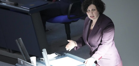 Amira Mohamed Ali am Sonntag im Bundestag