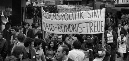 Proteste gegen den US-Krieg in Vietnam in Bonn 1968