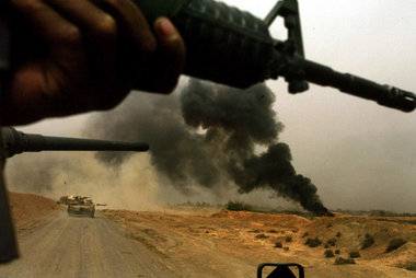 Offensive ohne nennenswerte Gegenwehr: Die 3. US-Infanteriedivis...