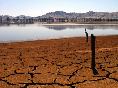 Lake Hume, Australien: Seit 2002 leidet das Land unter der schli...