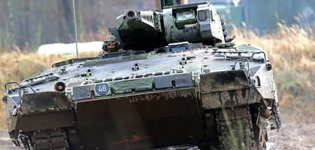 Für rund 16 Millionen Euro zu haben: Schützenpanzer »Puma« von R...