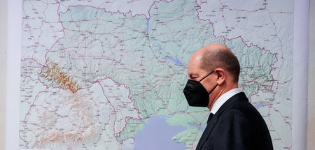Den Krieg in der Ukraine nutzt Bundeskanzler Scholz (SPD) hierzu...