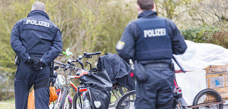 Nicht nur in Leipzig, auch in Fulda interessiert sich die Polize...