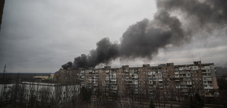 In Mariupol wurde am Sonnabend die Wasserversorgung unterbrochen...