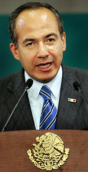 Calderon will sich nicht zum Jagen tragen lassen