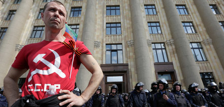 Seit 2015 ist die Kommunistische Partei der Ukraine faktisch ver...