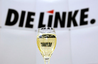 Sekt oder Selters: Die Linkspartei ist im Wahljahr in Feierstimm...