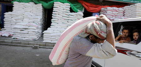 Hart getroffen: Der Jemen muss seinen gesamten Weizenbedarf durc...