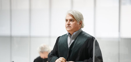 Rechtsanwalt Mehmet Daimagüler vertritt die Nebenklage im Prozes