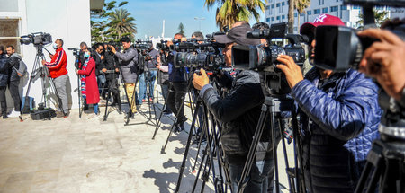 Medien bringen sich für Berichte über Proteste des Richterverban...