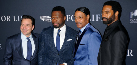 Hank Steinberg, Curtis Jackson (50 Cent), Isaac Wright Jr. und N...