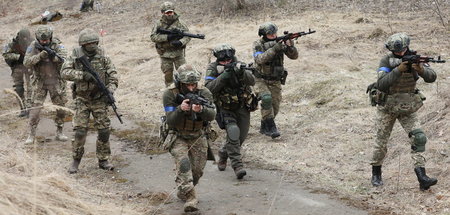 Trainieren sollen sie auch in Zukunft noch dürfen: Ukrainische T...