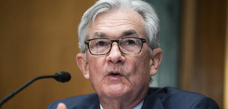 US-Notenbankchef Jerome Powell am 3. März in Washington