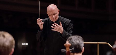 Christoph Eschenbach dirigiert