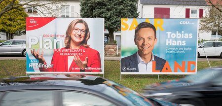 Tauschen voraussichtlich die Plätze: Anke Rehlinger und Tobias H...