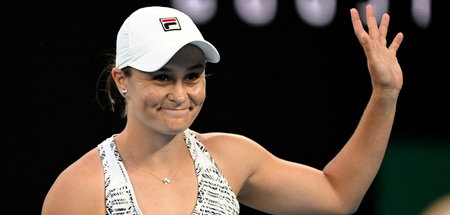 Hat absolut alles gegeben: Ashleigh Barty sagt hallo zum Abschie...