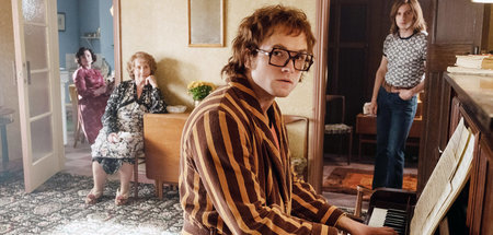 Der »Rocketman« im Kreise der Familie