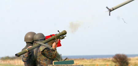 Rakete vom Typ »Strela«